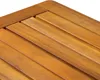 Table basse de jardin Washington en bois d'acacia 45 x 45 Voir les images du produit 5
