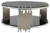 Runder Couchtisch aus Glas, Doppelglas, modern, 80 x 80 x Produktbild-Vorschau 16