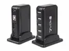 High-Speed 7-Port Hub USB 2.0 + Netzteil + USB Kabel Produktbild-Vorschau 2