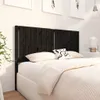 vidaXL Kopfteil Schwarz 145,5x4x100 cm Massivholz Kiefer -  Produktbild-Vorschau 4