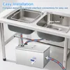 Fettabscheider 50 l Edelstahl 5-stufiger Filter 2 Zuläufe Vista previa de la imagen del producto