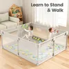 Laufstall Baby 175x150cm - Großes Laufgitter Baby, XXL Produktbild-Vorschau 5