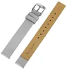 Echtleder-Uhrenarmband, nahtlos, grau, 12 mm - 22 mm Produktbild-Vorschau 3
