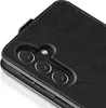 A close-up view of the rear camera module and textured back of a black smartphone case. Produktbild-Vorschau