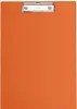 MAUL Klemmbrett A4 Hochformat Karton Folie orange Produktbild-Vorschau 1