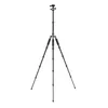 Mantona light traveller treppiede da viaggio nero grigio Anteprima dell’immagine prodotto 5