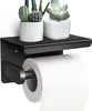 Toilettenpapierhalter Ohne Bohren mit Ablage,Selbstklebende Produktbild-Vorschau 1