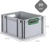 SparSet 5x Eurobox NextGen Color | HxBxT 22x30x40cm | 20 Produktbild-Vorschau 2