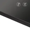 Close-up of icons on a black surface, likely a control panel. Produktbild-Vorschau