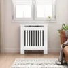 vidaXL Kryt radiátora vysoký lesk biely 78 x 19 x 81,5 cm Náhľad obrázku produktu 2