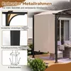 Pergola COSTWAY, gazebo 3 x 2,4 m con tetto scorrevole Anteprima dell’immagine prodotto 5