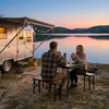 Springos® Camping-Kofferset – klappbarer Campingtisch mit 2 Produktbild-Vorschau 8