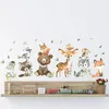 Wandtattoo mit Waldtieren, Wandtattoo für Kinderzimmer, Produktbild-Vorschau 3