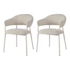 Two chairs are shown side-by-side against a white background. Podgląd zdjęcia produktu
