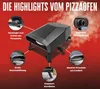 Grillfürst Gas Pizzaofen 305 - mit drehbarem Pizzastein Produktbild-Vorschau 3