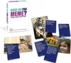 A product shot of the 'What Do You Meme? Take Away Edition' board game, showing the box and several game cards with images and German text. Náhľad obrázku produktu