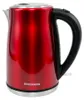Edelstahl Wasserkocher 1,7 L 2200 W Rot FR010 | BERGMANN Produktbild-Vorschau 2