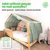 Hausbett Himmel 135x320 cm Eukalyptus mit Goldapplikation - Produktbild-Vorschau 4