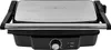 A front view of a black and silver contact grill on a white background. Anteprima dell’immagine prodotto