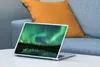MuchoWow® Laptop Aufkleber Sticker Cover Nordlicht - Bäume Produktbild-Vorschau 4