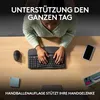 Logitech WAVE KEYS, schwarz - Kabellose ergonomische Produktbild-Vorschau 3