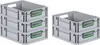 SparSet 5x Eurobox NextGen Color | HxBxT 12x30x40cm | 11 Produktbild-Vorschau 1