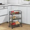 Servierwagen, Beistellwagen, Multifunktionaler Rollwagen, Produktbild-Vorschau 7