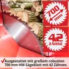 HECHT 890 Wippsäge Benzin | 13 PS | HM Sägeblatt Ø 700 mm | Produktbild-Vorschau 3