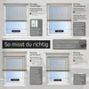KAYA Jalousie in Holzoptik 35 mm, 140 x 175 cm, holzdunkel Produktbild-Vorschau 11