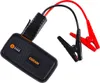 A black Osram jump starter with red and black jumper cables and clamps. Náhled obrázku produktu