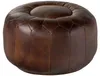 CHESTERFIELD Serie Sitzhocker aus Büffelleder, formstabil, Produktbild-Vorschau 3