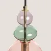 Pendelleuchte Metall und Glas Baudelaire Rosa Produktbild-Vorschau 6