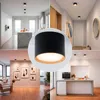 LUMILED Aufbauspot GX53 Fassung Schwarz Holz Akzent Feste Produktbild-Vorschau 6