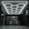 Šesťhranná LED lampa s 14 žiarovkami a podstavcom | Náhľad obrázku produktu 7