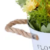 Relaxdays Kunstblumen im Topf, 3er Set künstliche Pflanzen, Produktbild-Vorschau 7