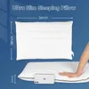 Cuscino ultra-sottile – Cuscino piatto ideale per chi dorme Anteprima dell’immagine prodotto 4