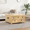 vidaXL Truhla  90x78x45 cm z masivního borovicového dřeva Náhled obrázku produktu 3