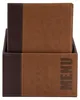 Securit MC-BOX-TRA4-LB, A4, Metall, Kunstleder (PU), Braun, Produktbild-Vorschau 3
