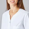 Damen Kasack weiß, Gr. 2XL : 2XL : weiß : 50% Baumwolle 50% Produktbild-Vorschau 8
