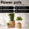 Mica Decorations Pot de fleurs Cancun - 45x45x40 cm - Voir les images du produit 9