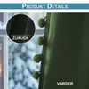 Samt Vorhänge mit Pompon 2er Set Verdunkelungsvorhänge mit Produktbild-Vorschau 4