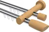 Interdeco Innenlaufstange / Gardinenstange mit Innenlauf Produktbild-Vorschau 1