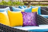 MuchoWow® Outdoor Kissen - Lavendel - Nahaufnahme - Blumen Produktbild-Vorschau 4