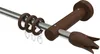 Interdeco Gardinenstange / Vorhangstange Edelstahl-Optik / Produktbild-Vorschau 1