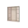 An open wardrobe with shelves and a hanging rod, against a white background. Náhled obrázku produktu