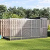 vidaXL Voliere mit Erweiterung Silber 416 x 203 x 216 cm Produktbild-Vorschau 2
