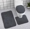 Ruhhy 8312 Kúpeľňová a WC predložka 80x50cm 3ks sivá Náhľad obrázku produktu 6