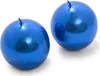2er Set KERZENKUGEL BLAU 4,5 cm blau Produktbild-Vorschau 1