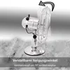 Syntrox Retro Chrome Ventilateur de table avec oscillation Voir les images du produit 10