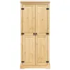 vidaXL Armoire Corona 76x50x170 cm pin massif Voir les images du produit 4